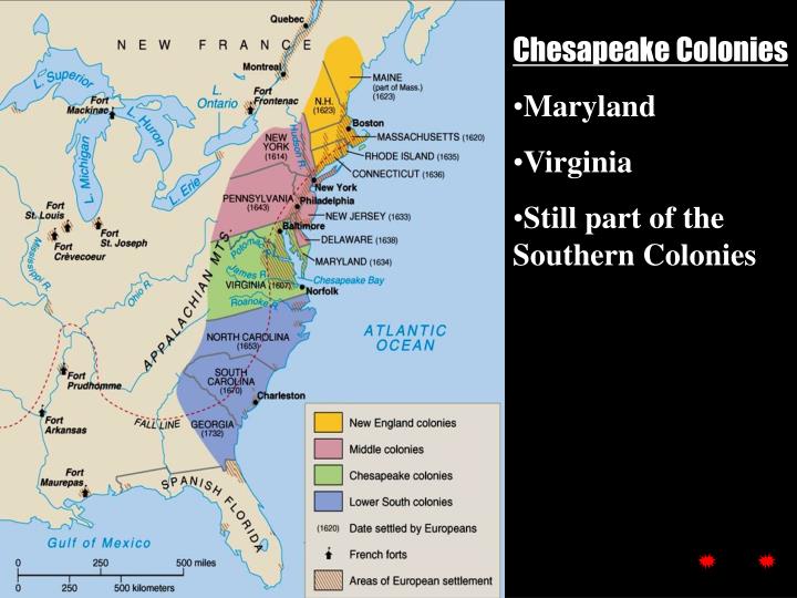 PPT The Southern Colonies Colonial Life, Demographics and Economics