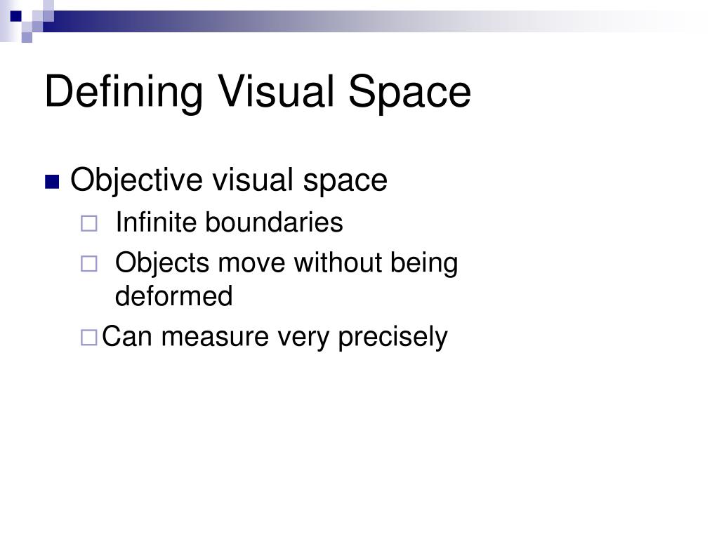 PPT Binocular Vision and Space Perception PowerPoint Presentation