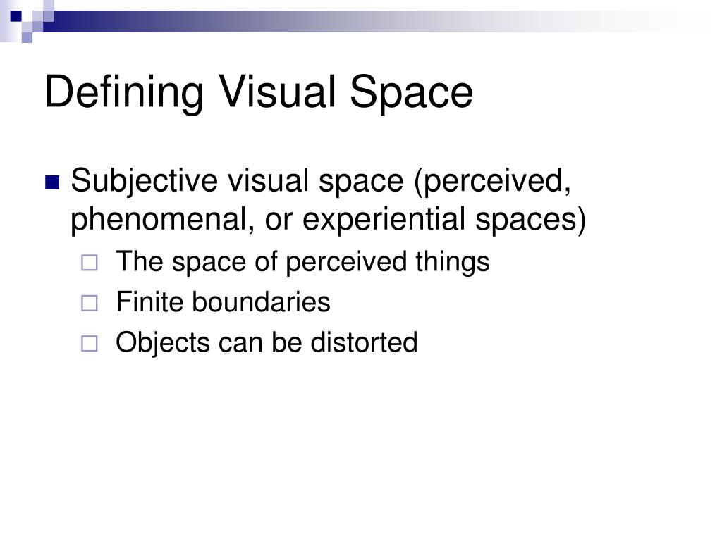 PPT Binocular Vision and Space Perception PowerPoint Presentation PPT Binocular Vision and Space Perception PowerPoint Presentation