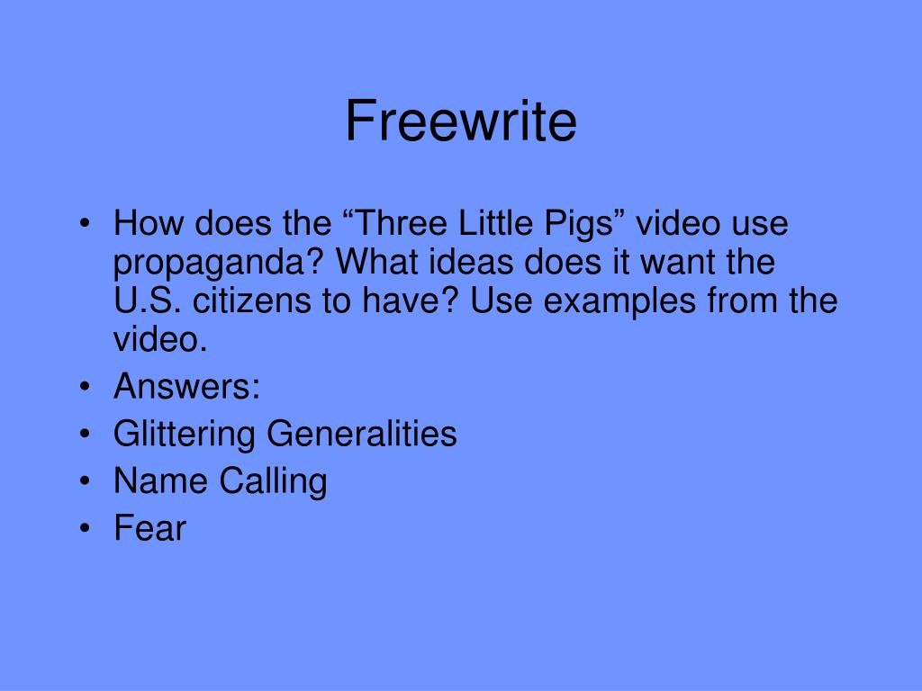 PPT Propaganda in Animal Farm and the Media PowerPoint Presentation