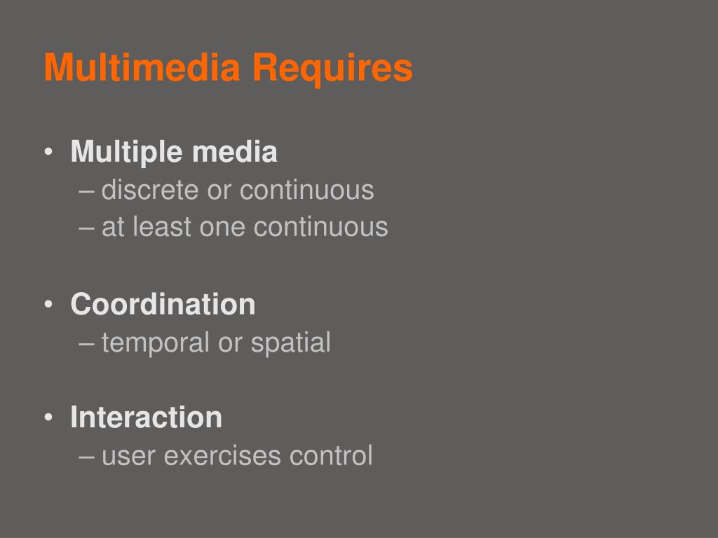 PPT Multimedia Systems & Interfaces PowerPoint Presentation, free