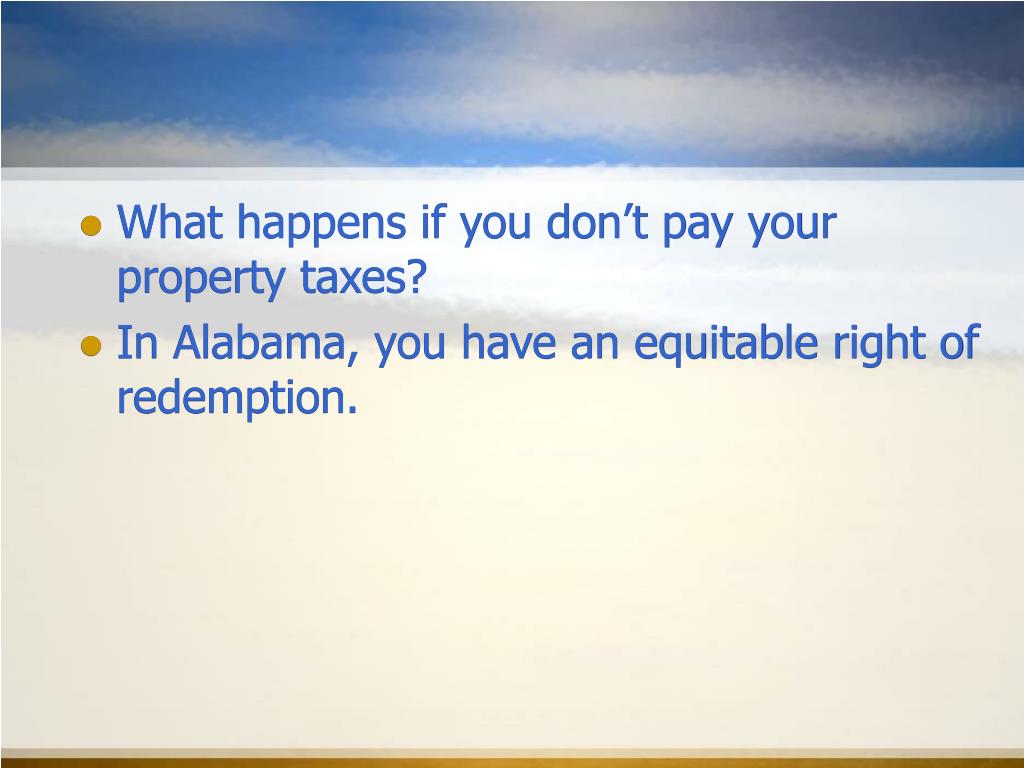 PPT Real Estate Taxes and Other Liens PowerPoint Presentation, free