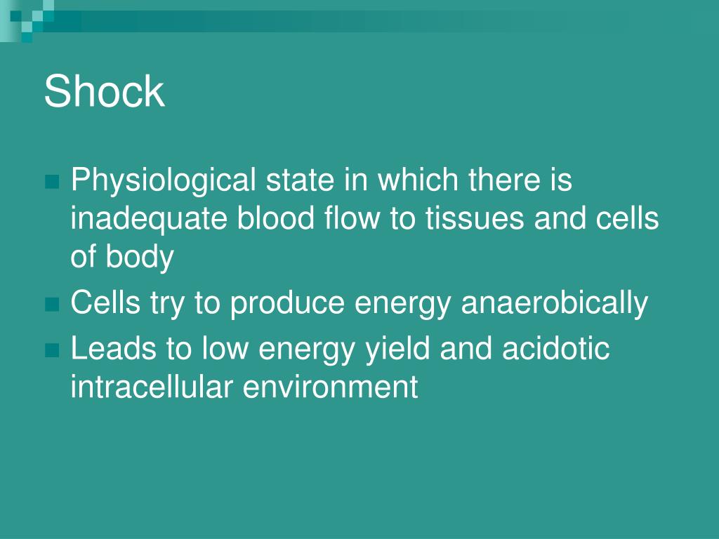 PPT Homeostasis, Stress, Fluid & Electrolyte Balance, Shock