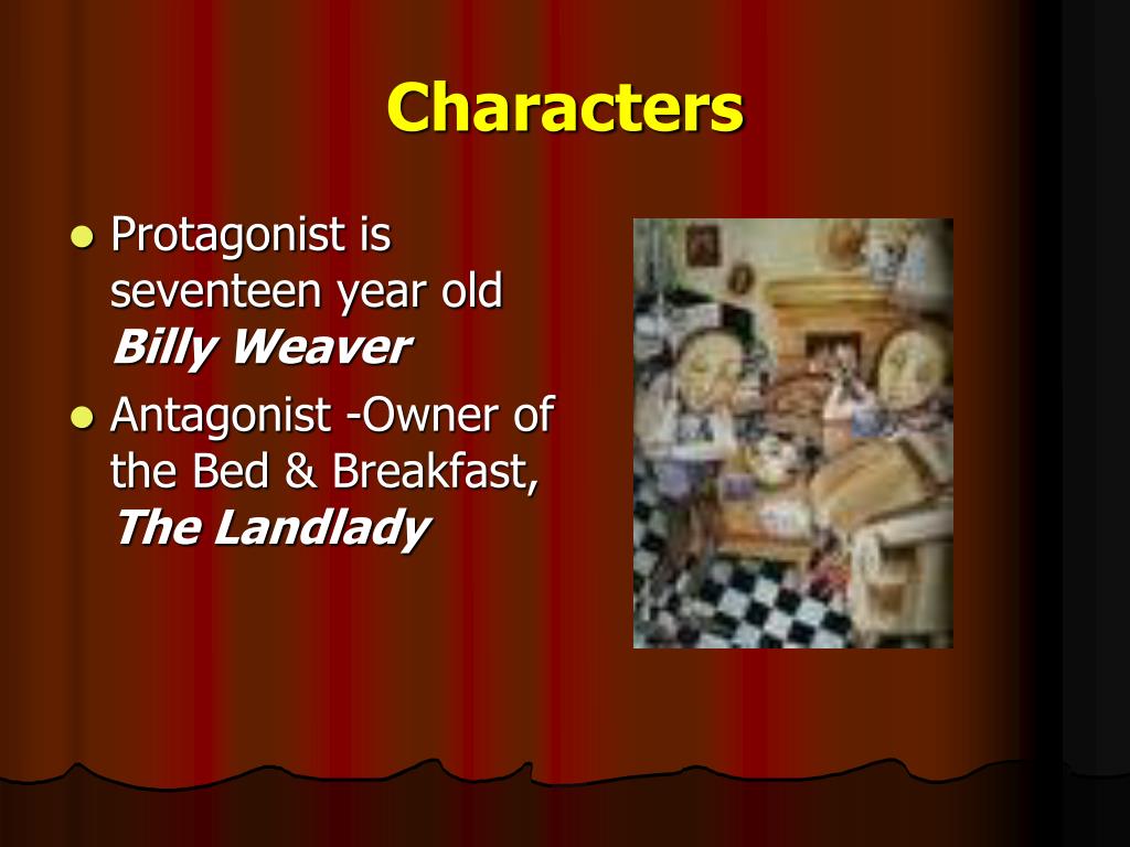 PPT “The Landlady” PowerPoint Presentation, free download ID999257