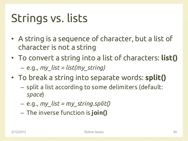 AmI 2015 Python basics