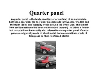 Vehicle Body Engineering - Introduction | PPT