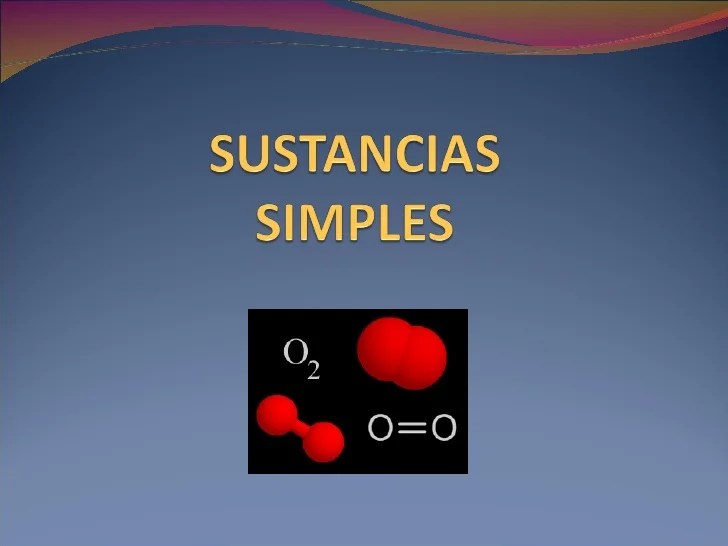 1. sustancias simples