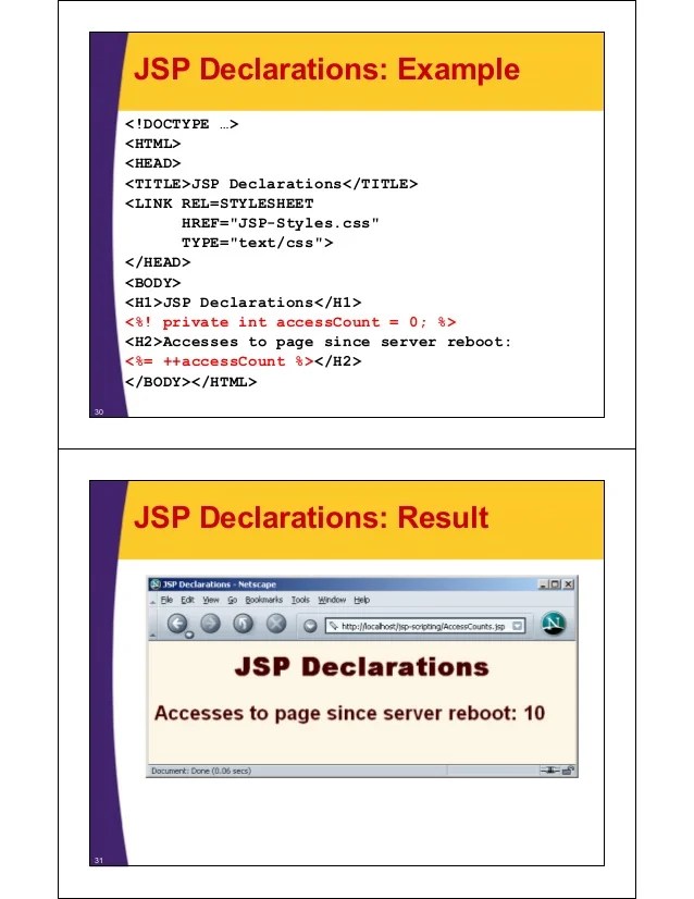 10 jspscriptingelements