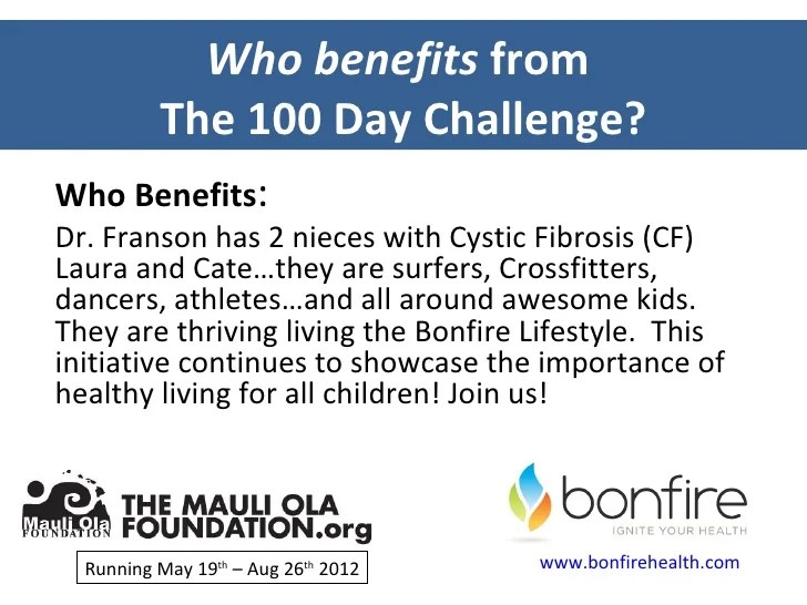 100 day challenge 2012