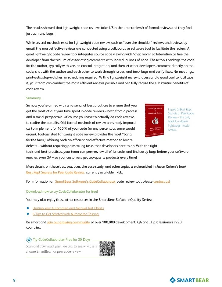 11 Best Practices for Peer Code Review