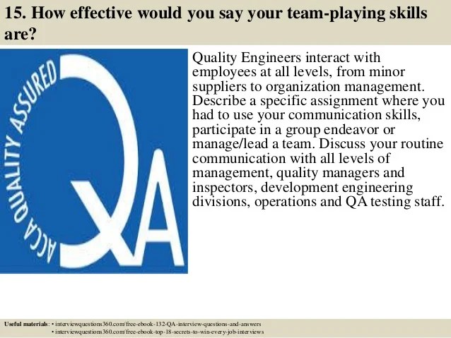 132 qa interview questions and answers pdf