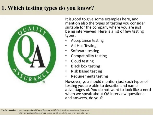 132 qa interview questions and answers pdf