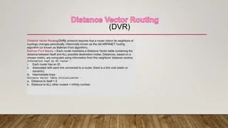 routing algorithm | PPTX