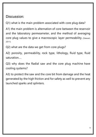 Core plug test | DOCX