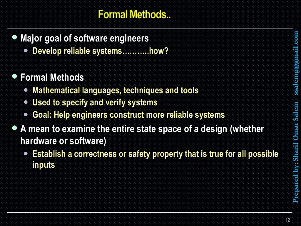 1 formal methods introduction for software engineering