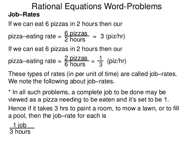 2 5 rational equations wordproblems