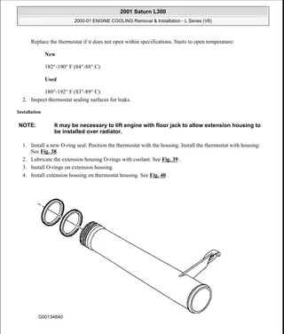 2000 01 engine cooling | PDF