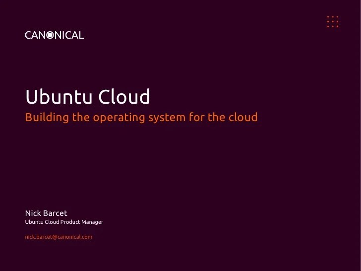 Build a Cloud Day San Francisco Ubuntu Cloud