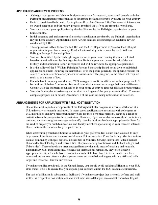 2014 fulbright scholar application