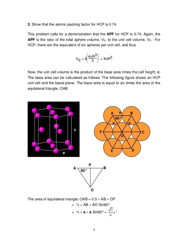 Hexagonal HCP