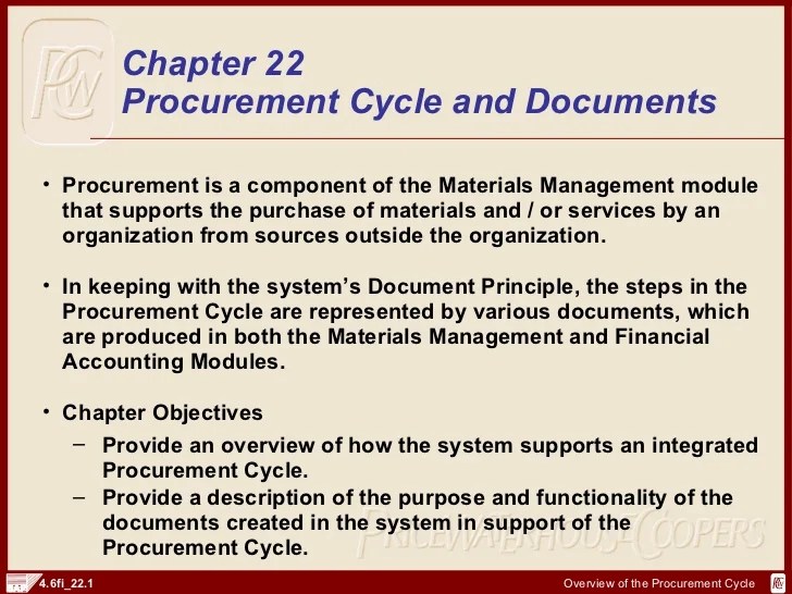 SAP FI Procurement Cycle And Documents http//sapdocs.info