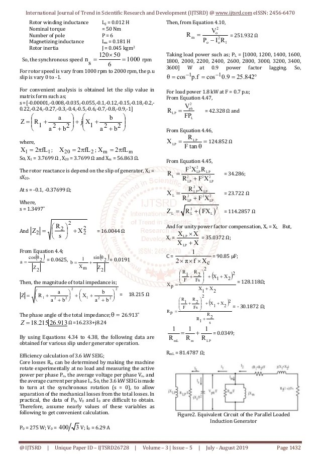 Design Calculation of Three Phase Self Excited Induction Generator Dr…