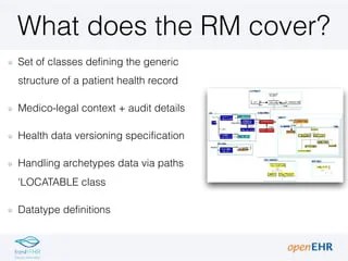 2 7 open_ehr rm reference model overview | PDF