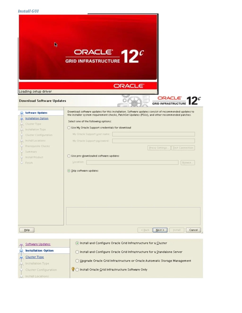Information Technology Oracle 12c 2 Nodes sandbox RAC environment on