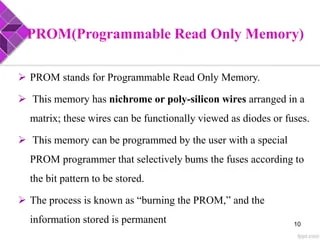 memory classification | PPT
