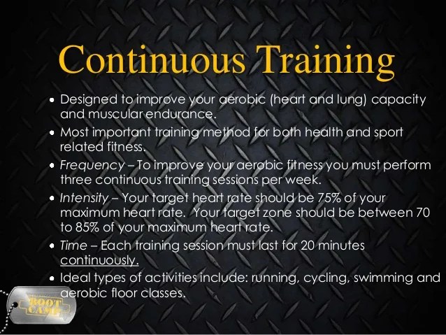 4. training methods