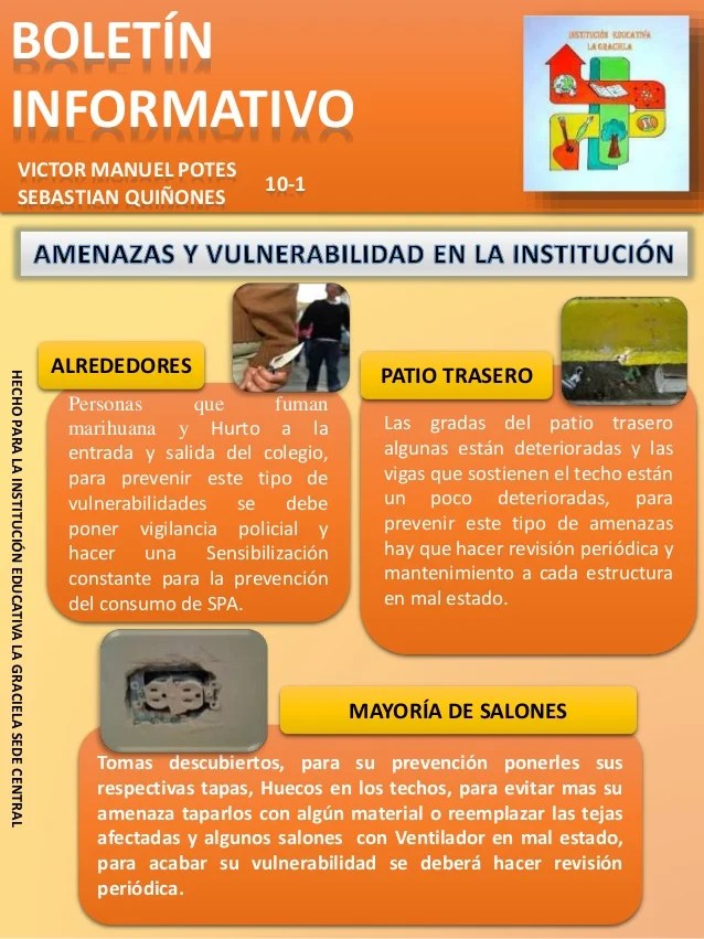 4.2.7 boletín informativo
