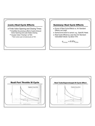 Engine Cycles Analysis | PDF