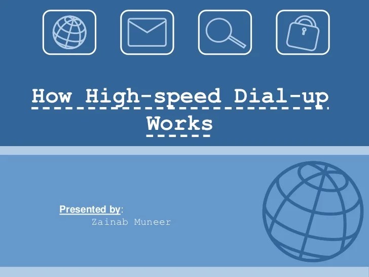 How Highspeed Dialup Works
