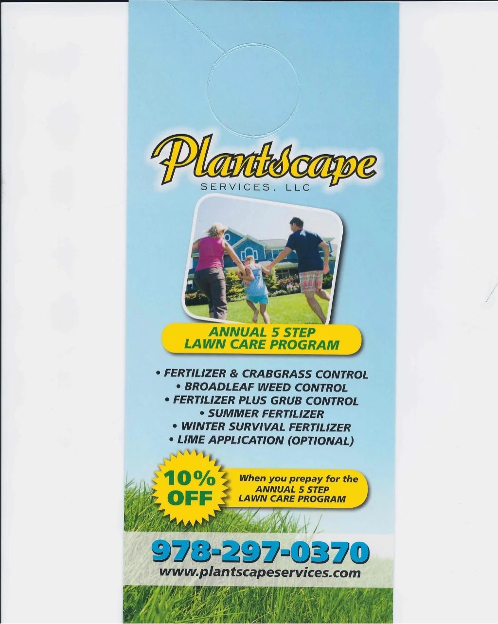 Annual 5 Step Lawn Care Program