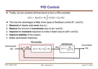 Comprehensive Guide to PID Controllers in Electronics and Control