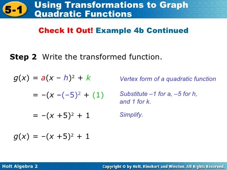 Algebra 2. 9.15. Intro to quadratics