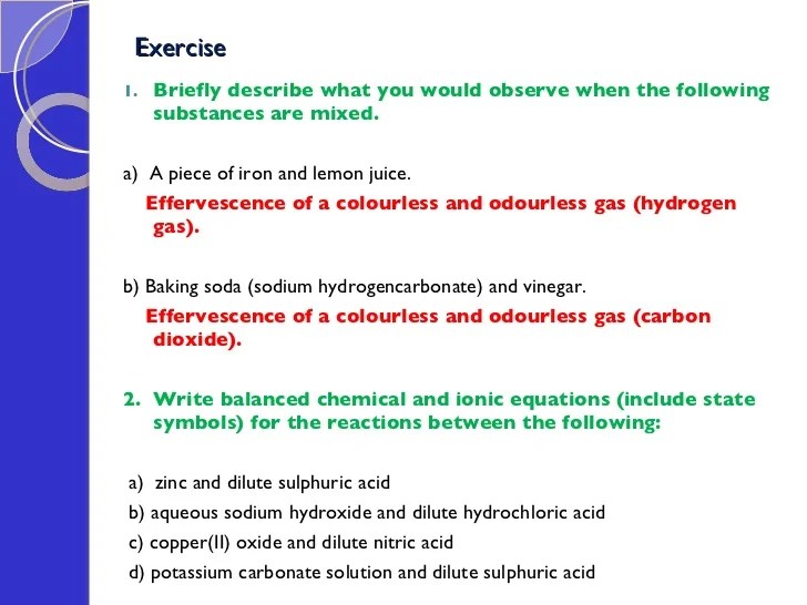 Acids And Bases