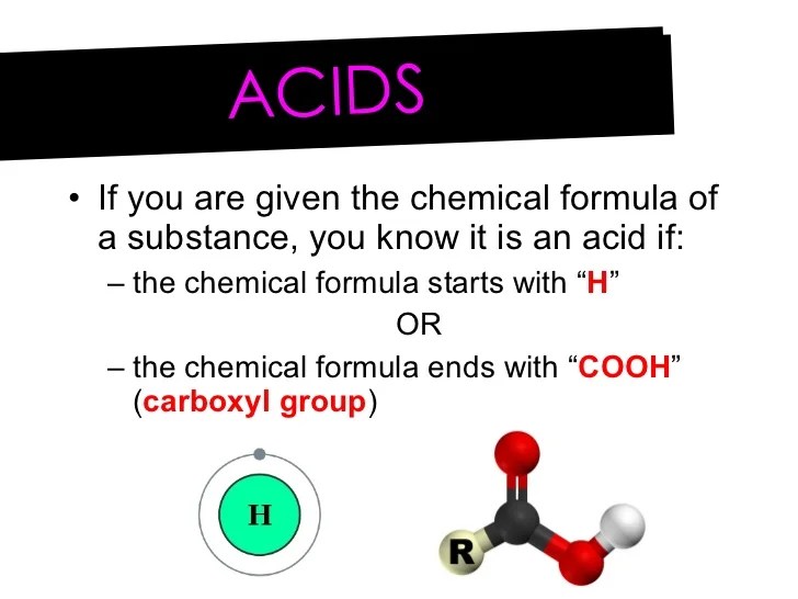 Acids & Bases
