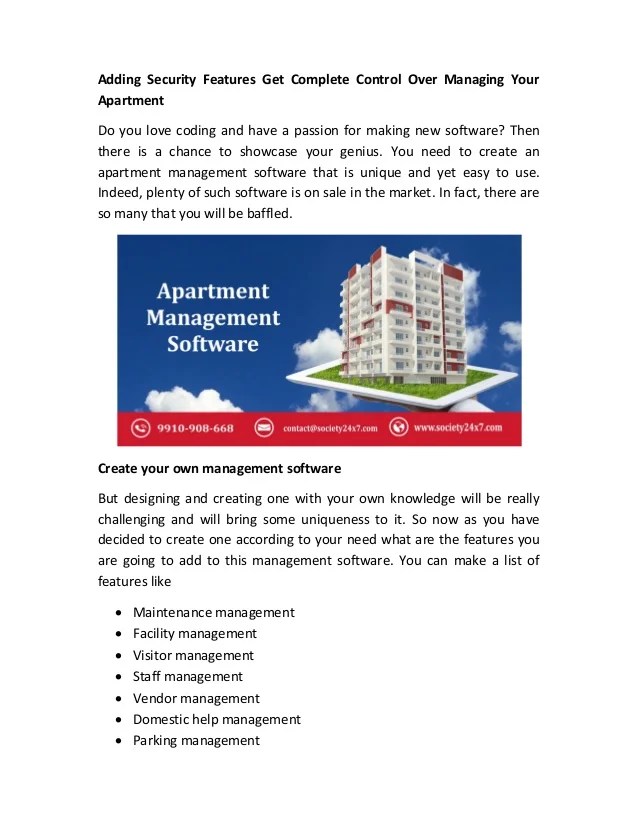 Apartment Visitor Management System Ppt PREPOTY Apartment Visitor Management System Ppt PREPOTY