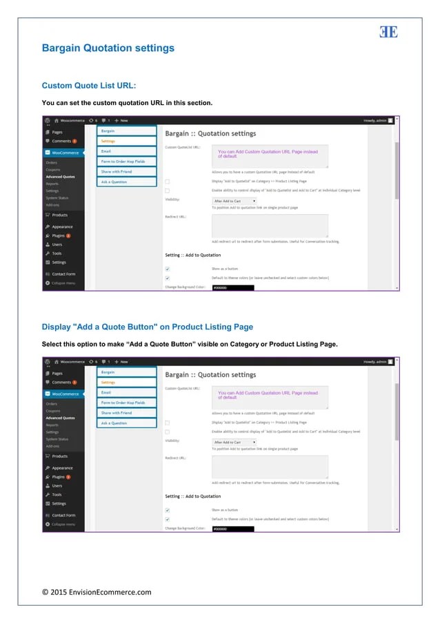 Advanced Request a Quote Extension Documentation