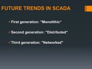 All about scada | PPTX
