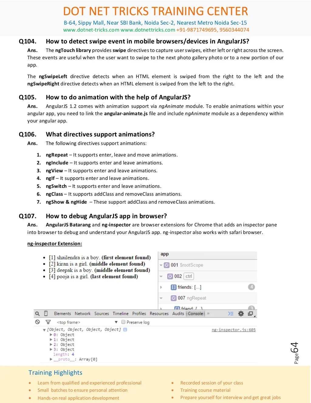 Angularjs interview questions and answers