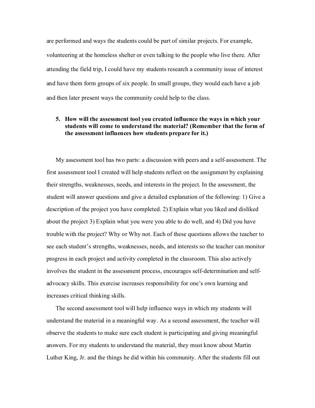 Annotated lesson plan