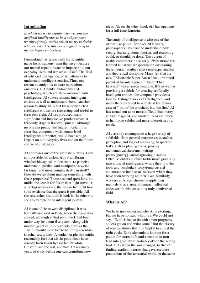 A paper presentation abstract