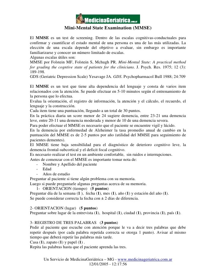 Aplicación minimental