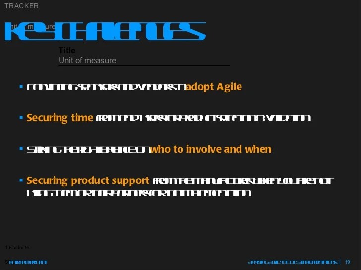 Applying agile to COTS Implementation