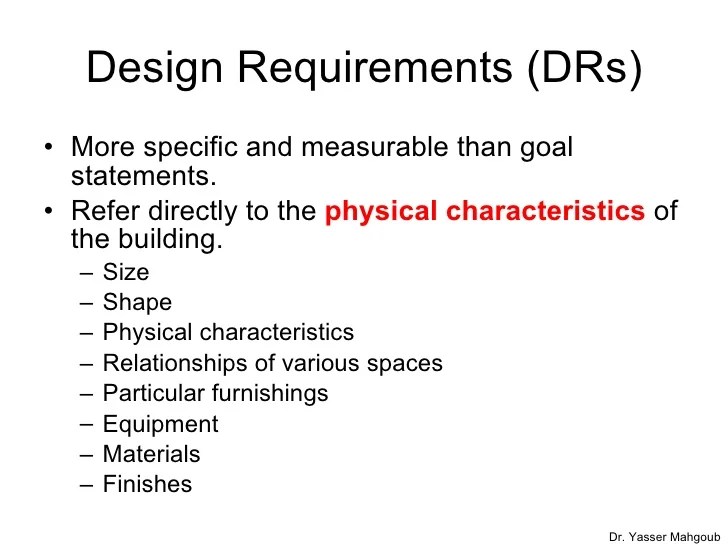 Architectural Professional Practice Programming