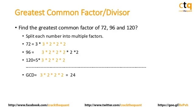 Arithmetic Factorization part2 LCM and GCD