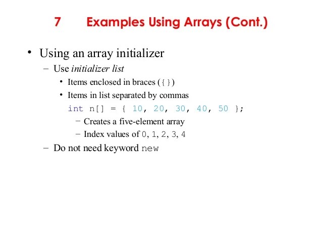 Array in Java