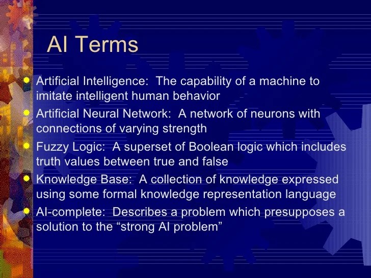 Artificial Intelligence AI Topics History and Overview Artificial Intelligence AI Topics History and Overview